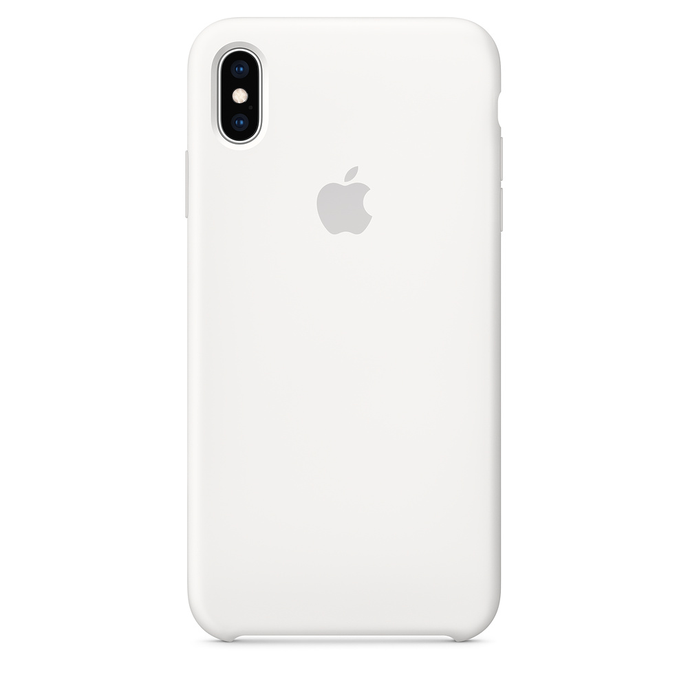 iPhone Xs Max Silicone Case - White