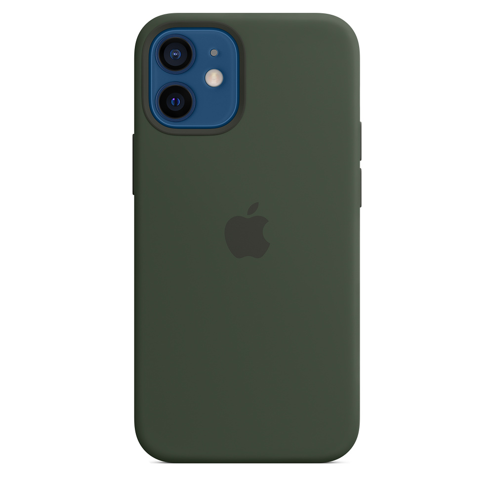 iPhone 12 Mini Silicone Case With Magsafe - Cypress Green
